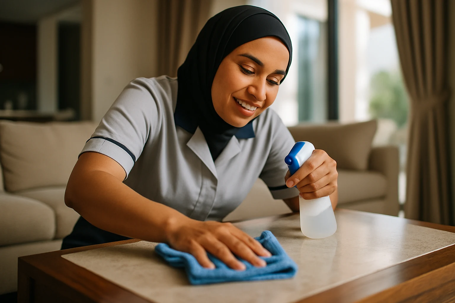 صورة شركة تنظيف ستائر في ابوظبي