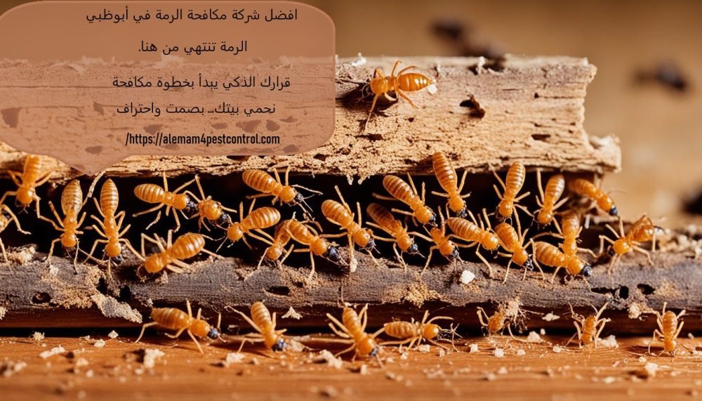 افضل شركة مكافحة الرمة في أبوظبي
