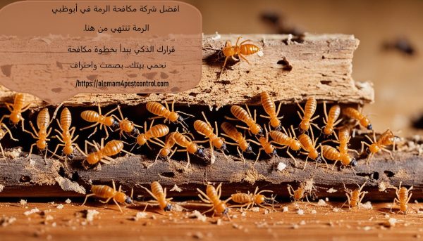 افضل شركة مكافحة الرمة في أبوظبي