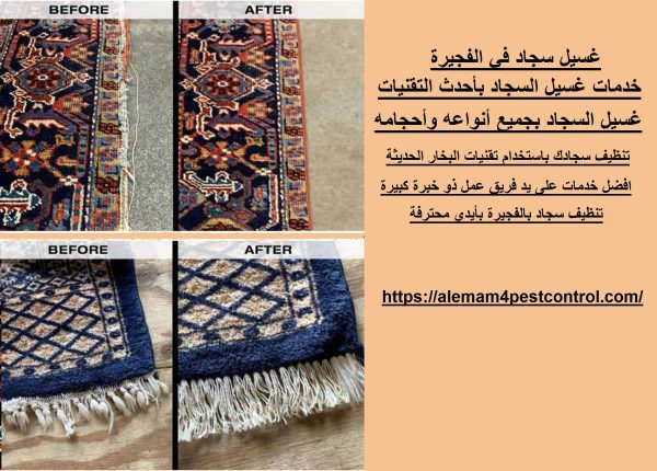 غسيل سجاد في الفجيرة